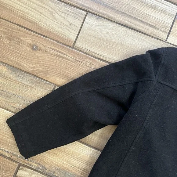 Dockers Men's Jacket Black Wool Blend, Zip up Front Sz.XL - Picture 11 of 13